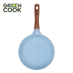 Thumbnail Chảo đúc đáy từ men đá xanh sapphire Green Cook với 10 lớp chống dính PFOA free GCP09 3