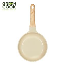 Thumbnail Chảo đúc cạn đáy từ GCP233 chống dính PFOA free men gốm IVORY Green Cook 2