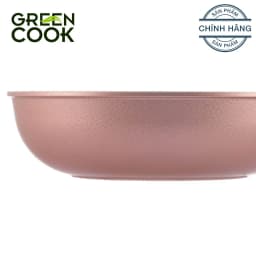 Thumbnail Chảo đúc vân đá đáy từ sâu lòng chống dính PFOA free 26cm Green Cook GCP05-26IH 4