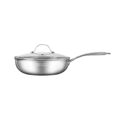 Thumbnail Chảo xào inox liền khối cao cấp 3 lớp đáy liền Elmich Trimax EL-4846OL size 26cm 1