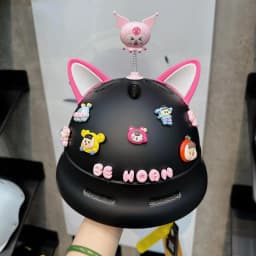 Thumbnail Charm Chữ Cái Trang Trí nhiều mầu sắc Mũ Bảo Hiểm, Ốp Lưng , làm đồ DIY, trang trí dép (Kèm Keo Dán) 3