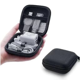 Thumbnail Chất Lượng Cao Mới Mini Vuông EVA Ốp Lưng Tai Nghe Bluetooth Tai Nghe Cáp Bảo Quản Túi Nóng 1