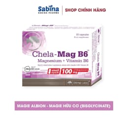 Thumbnail Chela-Mag B6 –Thực phẩm bảo vệ sức khỏe bổ sung Magie và Vitamin B6 hỗ trơ giảm mệt mỏi, hỗ trợ hệ thần kinh-Olimp Labs 2