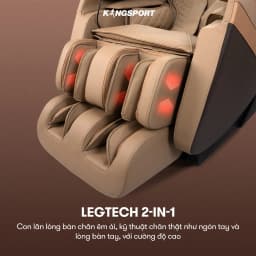 Thumbnail CHỈ GIAO MIỀN BẮC I Ghế massage toàn thân Kingsport G85 con lăn di động 3D, con lăn bắp chân chuyên biệt 4