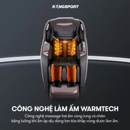 Thumbnail CHỈ GIAO MIỀN BẮC I Ghế massage toàn thân cao cấp KINGSPORT DELUXE G97 chế độ massage 3D Ultra, 10 chương trình massage 3