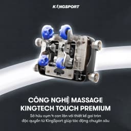 Thumbnail CHỈ GIAO MIỀN BẮC I Ghế massage toàn thân cao cấp KINGSPORT DELUXE G97 chế độ massage 3D Ultra, 10 chương trình massage 4