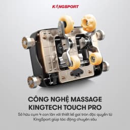 Thumbnail CHỈ GIAO MIỀN NAM I Ghế massage toàn thân KingSport G92 chế độ không trọng lực, nhiệt hông ngoại vùng lưng và chân 3