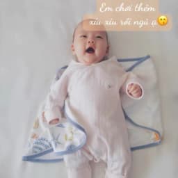 Thumbnail Cho Bé Sơ Sinh Cotton Mềm Mịn (Kt: 35x80Cm) 2