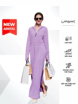 Thumbnail Choàng Chống Nắng Nữ Coolair Laroma| UPF50+ | Vải Thơm | Làm Mát | Thời Trang | Đa Dụng 1