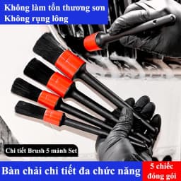 Thumbnail Chổi cọ rửa xe ô tô MYT Bộ chổi cọ rửa vệ sinh nội thất xe ô tô xe máy đa năng tiện lợi sử dụng dễ dàng 1