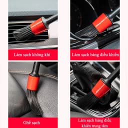 Thumbnail Chổi cọ rửa xe ô tô MYT Bộ chổi cọ rửa vệ sinh nội thất xe ô tô xe máy đa năng tiện lợi sử dụng dễ dàng 3