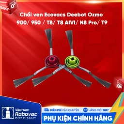 Thumbnail Chổi ven robot Ecovacs Deebot OZMO 920/950/900/T8/T8AIVI/T9/N8/X1Omni/N10/T10_Màu xám đen 1