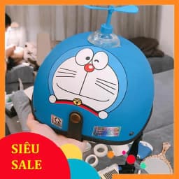 Thumbnail Chong chóng Doraemon gắn mũ bảo hiểm Hpro Helmet, trang trí mũ nón siêu đẹp và độc lạ, tặng kèm keo dán siêu chắc 2