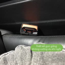 Thumbnail Chốt cài dây an toàn giữ thú cưng, tắt chuông cảnh báo, thiết kế gọn dùng cho mọi loại xe, phụ kiện oto Tâm Luân 4