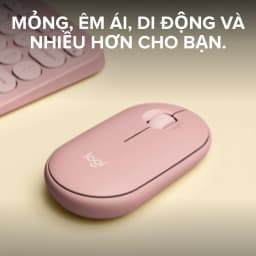 Thumbnail Chuột Bluetooth Logitech M350s Pebble 2 Silent - Mỏng nhẹ, Nút tùy chỉnh, Easy-Switch, 4000DPI 1