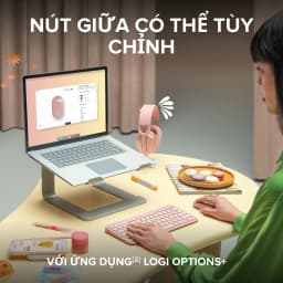 Thumbnail Chuột Bluetooth Logitech M350s Pebble 2 Silent - Mỏng nhẹ, Nút tùy chỉnh, Easy-Switch, 4000DPI 3