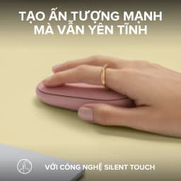Thumbnail Chuột Bluetooth Logitech M350s Pebble 2 Silent - Mỏng nhẹ, Nút tùy chỉnh, Easy-Switch, 4000DPI 4