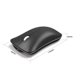 Thumbnail Chuột Bluetooth ZTU Smart PM9 bluetooth + wireless USB 2.4GHz siêu mỏng tự sạc,không tiếng ồn 1