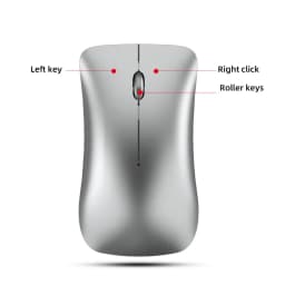Thumbnail Chuột Bluetooth ZTU Smart PM9 bluetooth + wireless USB 2.4GHz siêu mỏng tự sạc,không tiếng ồn 4