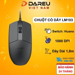 Thumbnail Chuột DAREU LM103 có dây (USB) 1