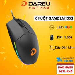 Thumbnail Chuột game DAREU LM130 MULTI-LED / LM130S LED Viền RGB 1