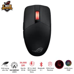 Thumbnail Chuột Gaming ASUS ROG Strix Impact III Wireless - 90MP03D0-BMUA00 1