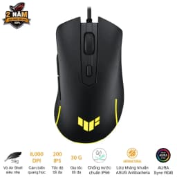 Thumbnail Chuột Gaming Asus TUF M3 Gen II – Công Thái Học Ưu Việt, Cảm Biến Quang Học Chính Xác, RGB Cá Nhân Hóa 2