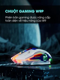 Thumbnail Chuột gaming có dây SIDOTECH W9P GUNDAM 7 nút bấm silent chống ồn 1000Hz 12800 DPI led RGB có app máy tính laptop 1