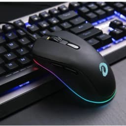 Thumbnail Chuột Gaming DAREU EM908 Pink / Black / White (LED RGB, BRAVO sensor) 2