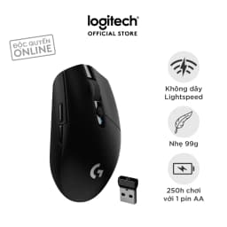 Thumbnail Chuột gaming không dây Logitech G G305 LIGHTSPEED - Hero 12K DPI, Nhẹ 99g, 6 nút lập trình, Pin 250h 1