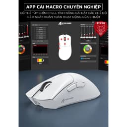 Thumbnail Chuột Gaming Không Dây Ziyou Attack Shark R1 Siêu Nhẹ Chip Paw3311 Cực Mạnh 3 Chế Độ Kết Nối Bluetooth / 2.4G / Type-C 4