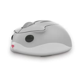 Thumbnail Chuột không dây Akko Hamster Wireless - Taro plus (MÀU XÁM) 3