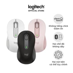 Thumbnail Chuột không dây bluetooth Logitech Signature M650 - SmartWheel, giảm ồn, tùy chỉnh các nút 1