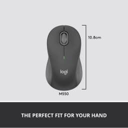 Thumbnail Chuột không dây Bluetooth Logitech M550 Signature - SmartWheel, giảm ồn, 4000DPI, Đa thiết bị 2