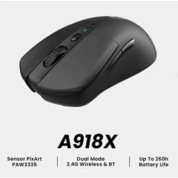 Thumbnail Chuột không dây Dareu A918X Gaming / wireless 2.4 + Bluetooth (PixArt PAW3335) 3