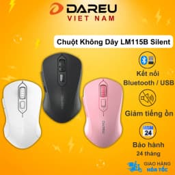 Thumbnail Chuột không dây Dareu LM115B Bluetooth 5.0 + Wireless 2.4GHz ( Silent Switch ) 1
