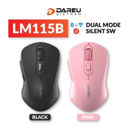 Thumbnail Chuột không dây Dareu LM115B Bluetooth 5.0 + Wireless 2.4GHz ( Silent Switch ) 3