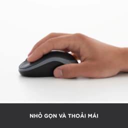 Thumbnail Chuột không dây Logitech B175 - USB 2.4Ghz, pin 1 năm, nhỏ gọn, thuận cả 2 tay, phù hợp PC/Laptop 4