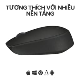 Thumbnail Chuột không dây Logitech M170 - USB 2.4GHz, nhỏ gọn, Phù hợp Laptop/PC 3
