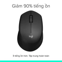 Thumbnail Chuột không dây Logitech M330 Silent Plus - Giảm ồn, USB, thuận tay phải, PC/ Laptop 2