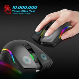 Thumbnail Chuột không dây ZTU Smart GM20 wireless tự sạc pin, chuột gaming chơi game siêu bền DPI4800 1