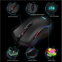 Thumbnail Chuột không dây ZTU Smart GM20 wireless tự sạc pin, chuột gaming chơi game siêu bền DPI4800 4