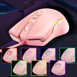 Thumbnail Chuột máy tính chơi game ZTU Smart D5 có dây LED RGB DPI 7200 thiết kế công thái học phù hợp cả gaming và văn phòng 2