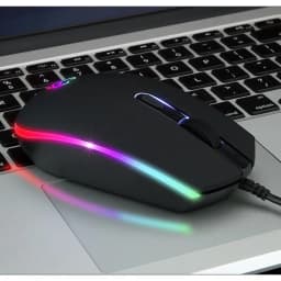 Thumbnail Chuột máy tính chơi game ZTU Smart G17 có dây LED RGB DPI 3600 thiết kế công thái học phù hợp cả gaming và văn phòng 1