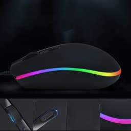 Thumbnail Chuột máy tính chơi game ZTU Smart G17 có dây LED RGB DPI 3600 thiết kế công thái học phù hợp cả gaming và văn phòng 2