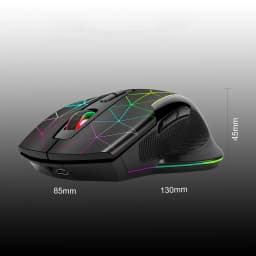 Thumbnail Chuột máy tính không dây ZTU Smart GM30 DPI 7200, Led wireless 2.4GHz thiết kế công thái học phù hợp cả văn phòng 2