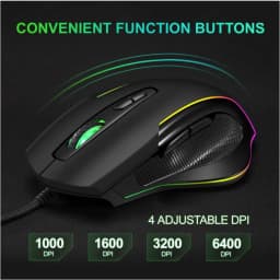 Thumbnail Chuột máy tính ZTU Smart G30 bản có dây DPI 7200 thiết kế công thái học phù hợp cả gaming và văn phòng 1