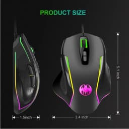 Thumbnail Chuột máy tính ZTU Smart G30 bản có dây DPI 7200 thiết kế công thái học phù hợp cả gaming và văn phòng 3