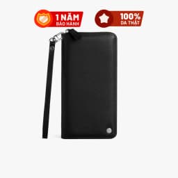 Thumbnail Clutch Da Thật LAGOM Forest Zippy kèm móc đeo tay 1