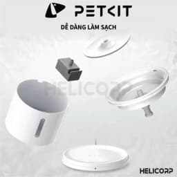Thumbnail [Có App] Máy Lọc Nước Cho Chó Mèo Bơm Không Dây PETKIT Solo 2 - HeLiPet 3